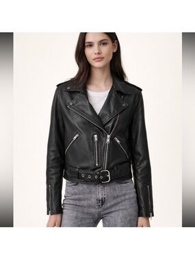 Allsaints BALFERN LEATHER BIKER JACKET
